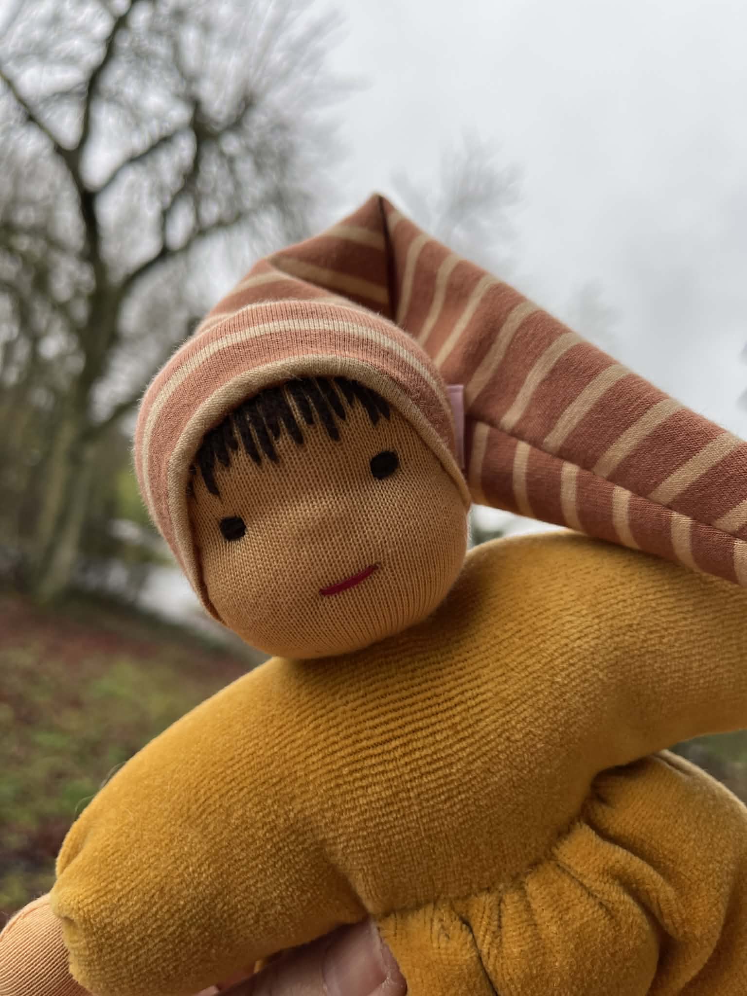 Nickipüppchen Gelb – Bild 2