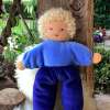 Nickipüppchen nach Art der Waldorfpuppe Max – Bild 3